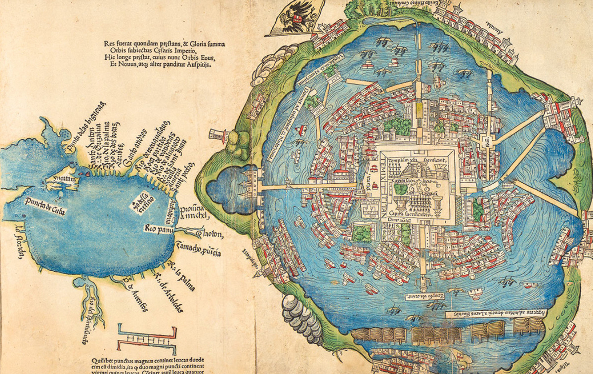 The Map: Tenochtitlan, 1524