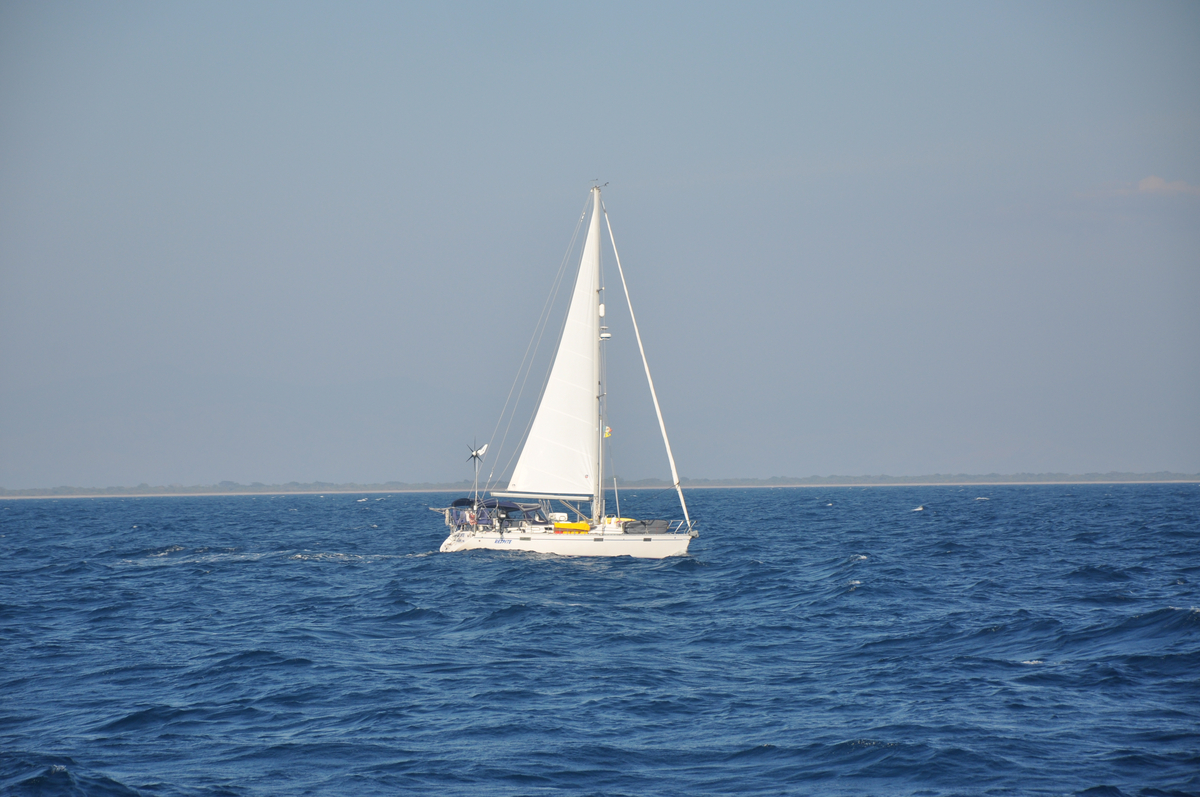 Sailing Reefed Jib