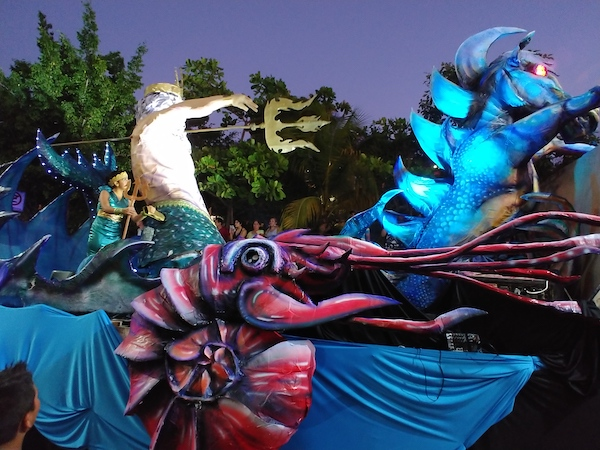 Carnival
        Floats in Zihuatenejo, MX