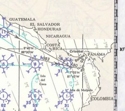 PANAMA PACIFIC PILOT CHARTS