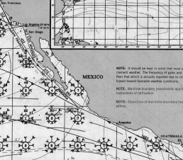 MEXICO PACIFIC PILOT CHARTS