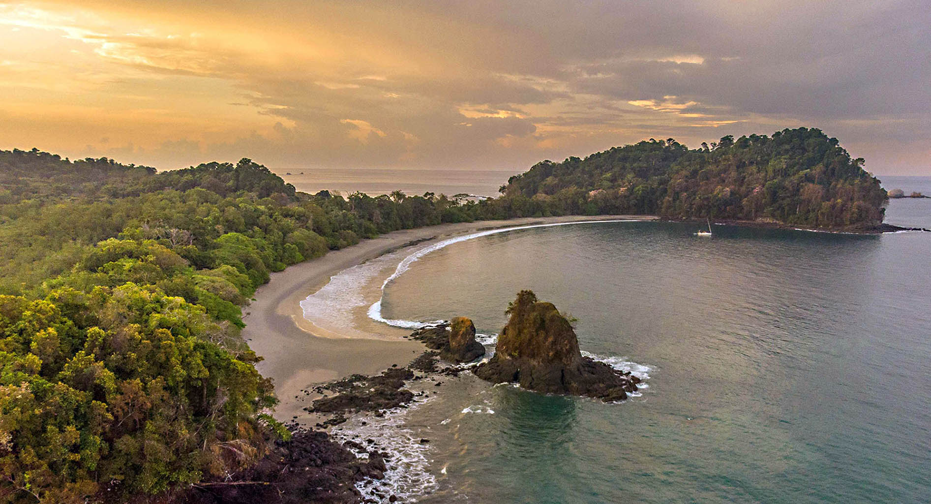 Manuel Antonio National Park is on the Panama Posse route
