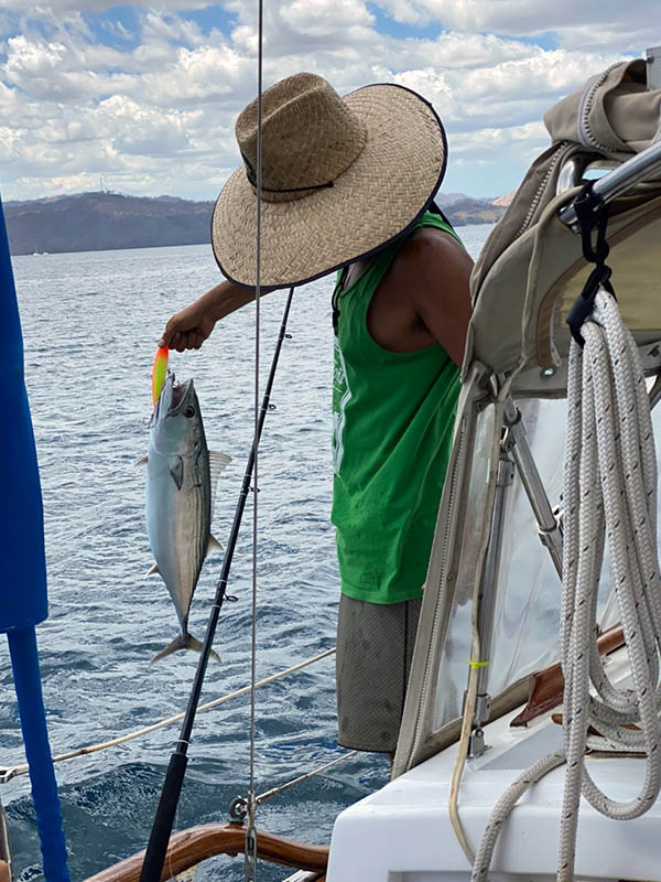 catching fish in costa rica