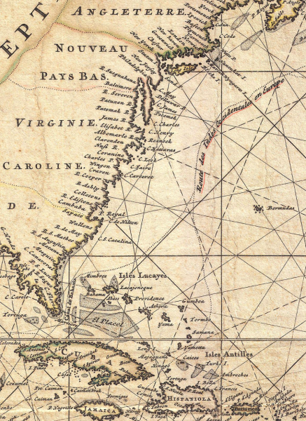 Florida Keys and north along the Gulf coast, perhaps as far as Charlotte Harbor