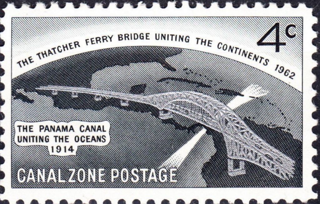 Panama Canal Stamp