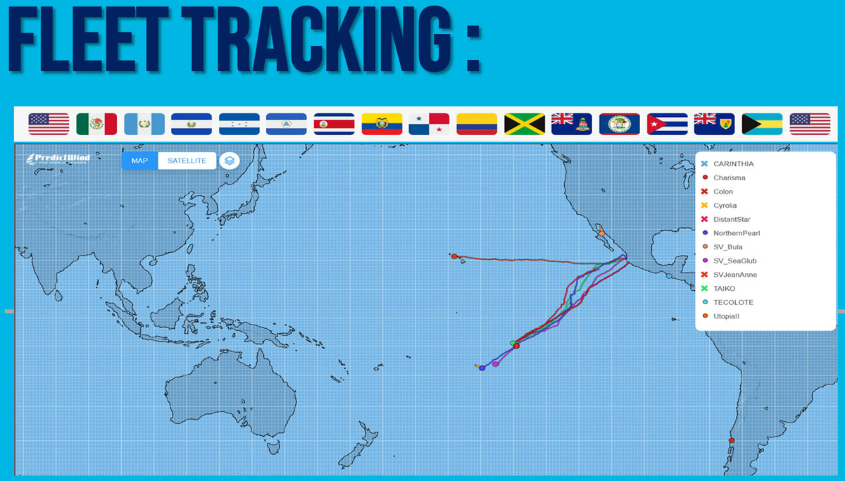 New next season - fleet tracking to the Panama Posse