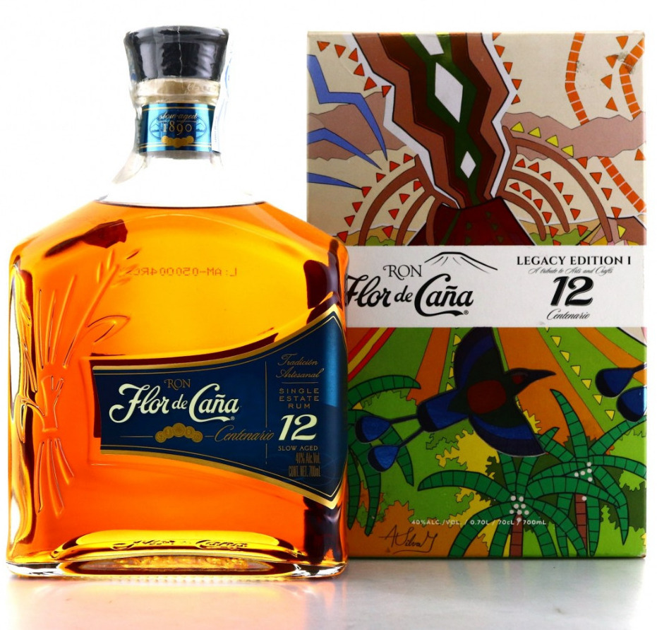 4 Bottles of Sustainably Produced Flor de Caña Rum