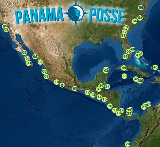 PANAMA POSSE AREA OF OPERATION