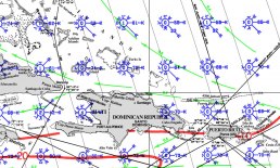 DOMINICAN REPUBLIC - PILOT CHARTS - JULY