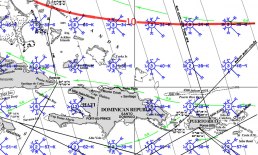 DOMINICAN REPUBLIC - PILOT CHARTS - OCTOBER