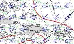 DOMINICAN REPUBLIC - PILOT CHARTS - DECEMEBER