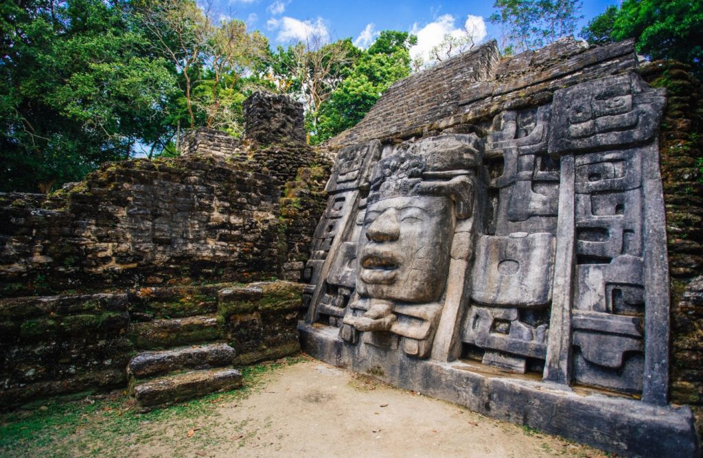  Lamanai Jaguar Temple, Mask Temple and High Temple