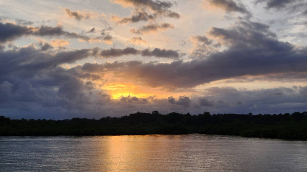 Sunset at Jackonelly Cay, Bocas del Toro GREENFALSH