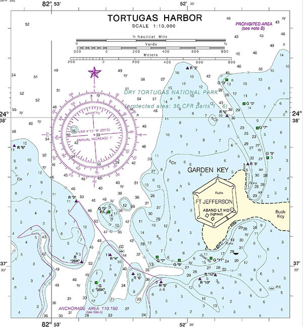 Dry Tortugas Chart 11438