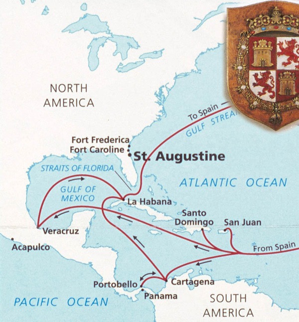 The Castillo’s baptism of fire came in 1702 during the War of the Spanish Succession, when the English occupied St. Augustine and unsuccessfully besieged the fort for 50 days. The English burned the town before they left, but the Castillo emerged unscathed, thereby making it a symbolic link between the old St. Augustine of 1565 and the new city that rose from the ashes.