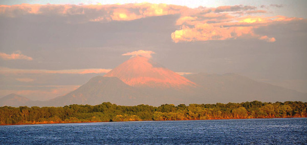 Masaya Volcano on the panama posse route