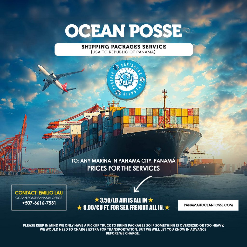 Shipping service flyer OCEPOS